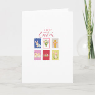 Frohe Ostern Stempel Feiertagskarte