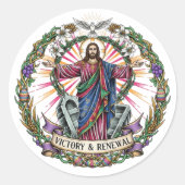 FROHE OSTERN Sticker (Vorderseite)