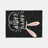 Frohe Ostern Süße Eier Christlich oder Katholisch Fleecedecke (Vorderseite (Horizontal))