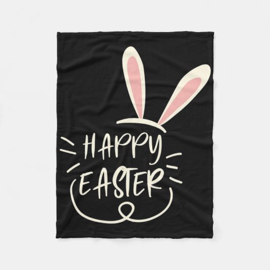 Frohe Ostern Süße Eier Christlich oder Katholisch Fleecedecke (Vorderseite)