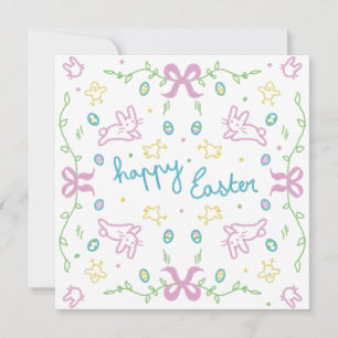 Frohe Ostern Süße Grüße Einladung
