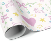 Frohe Ostern Süße Grüße Geschenkpapier (Rolleneckpunkt)