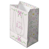 Frohe Ostern Süße Grüße Mittlere Geschenktüte (Vorderseite Schrägansicht)