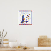 Frohe Ostern Süße Personalisierte Poster (Küche)