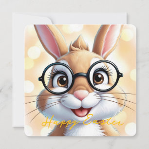 Frohe Ostern süßer Hase  Feiertagskarte