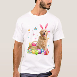 Frohe Ostern Süßer Hase Golden T-Shirt