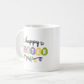 Frohe Ostern Sweatshirt Kaffeetasse (Vorderseite Links)