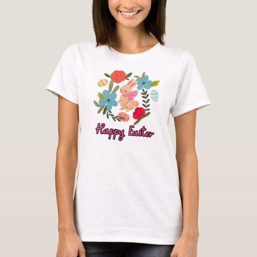 Frohe Ostern T-Shirt (Vorderseite)