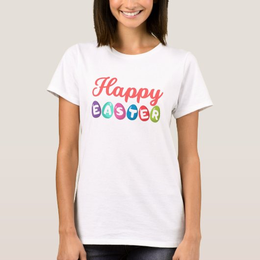 Frohe Ostern T-Shirt (Vorderseite)