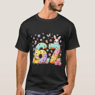 Frohe Ostern Tag 67 Hase Six Seven Ostern 6 7 Kind T-Shirt