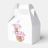 FROHE OSTERN TAG DESIGN GESCHENKSCHACHTEL (Rückseite)