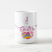 FROHE OSTERN TAG DESIGN KAFFEETASSE (Mittel)