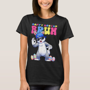 Frohe Ostern Tag Hase 67 sechs sieben Alter Hase 6 T-Shirt