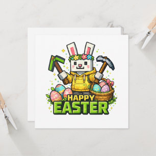 Frohe Ostern Tag Hase Ei Gamer Video