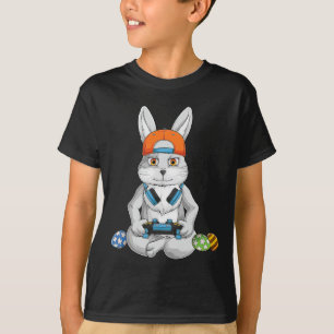 Frohe Ostern Tag Hase Ei Lustig Jungen Mädchen Kin T-Shirt
