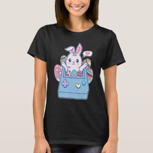 Frohe Ostern Tag Hase Ei Lustige Jungen Mädchen Ki T-Shirt