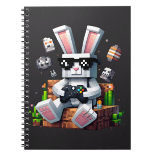 Frohe Ostern Tag Hase Ei Video Spieler Ostertag Notizblock