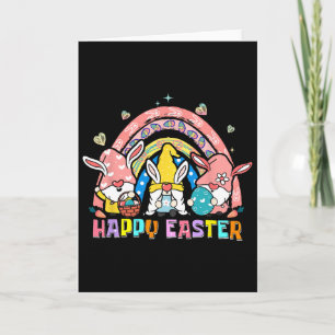 Frohe Ostern Tag Hase Gnom Osterei Karotte Gno Karte