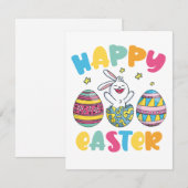 Frohe Ostern Tag Mitteilungskarte (Vorne/Hinten)