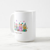 Frohe Ostern Tasse (Vorderseite Links)