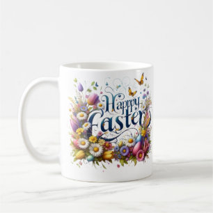 Frohe Ostern-Tasse, Ostergeschenke, Osterkaffee-Ta Kaffeetasse