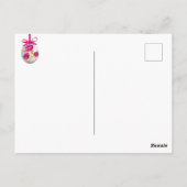 Frohe Ostern! (Ukrainisch-inspiriert) Postkarte (Rückseite)