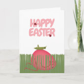 Frohe Ostern Verstecktes Ei | Frühlings Szene Karte (Vorderseite)
