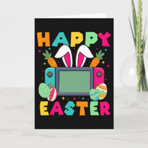 Frohe Ostern Videospiel Hase Gaming Controller Ga Karte