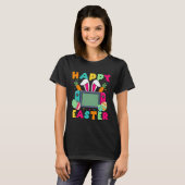 Frohe Ostern Videospiel Hase Gaming Controller Ga T-Shirt (Vorne ganz)
