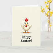 Frohe Ostern Vogel Freund Karte (Gelbe Blume)
