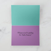 Frohe Ostern von 2 Ostern Llamas Karte (Innenseite)