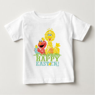 Frohe Ostern von Elmo & Bibo Baby T-shirt