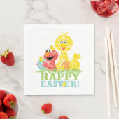 Frohe Ostern von Elmo & Big Bird Serviette (Beispiel)