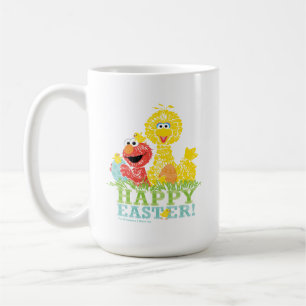 Frohe Ostern von Elmo und Big Bird Kaffeetasse