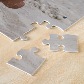 Frohe Ostern von Florida Flamingo am Strand Puzzle (Seite)