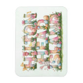 Frohe Ostern von Hilton Head Island Magnet (Vertikal)