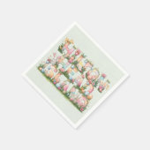 Frohe Ostern von Hilton Head Island Paper Serviette (Ecke)