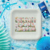 Frohe Ostern von Hilton Head Island Pappteller (Party)