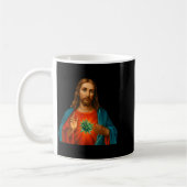 Frohe Ostern Weed Jesus 2026 Kaffeetasse (Links)