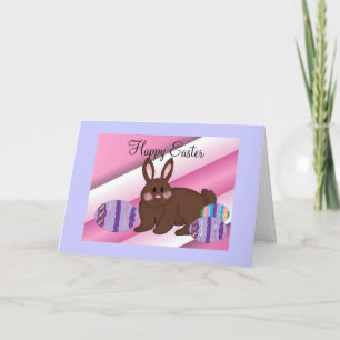 Frohe Ostern Wünsche Feiertagskarte