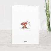 Frohe Ostern wünsche mit Lamm Gottes  Karte (Rückseite)