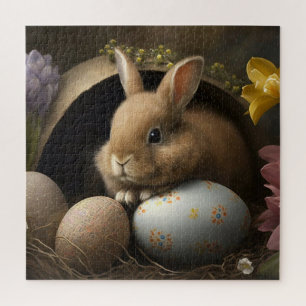 Frohe Ostern wünscht Puzzle