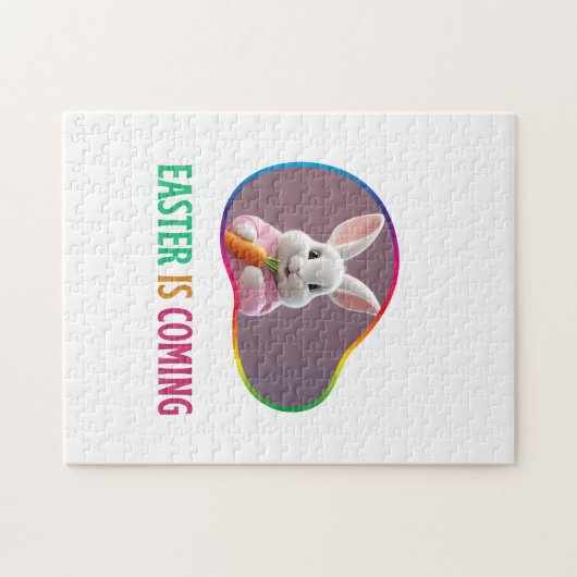 Frohe Ostern! Zeichen Puzzle (Horizontal)