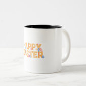 Frohe Ostern Zweifarbige Tasse (VorderseiteRechts)