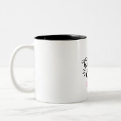 Frohe Ostern Zweifarbige Tasse (Links)