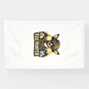 Frohe Ostertag Camo Lustige Jagd Jungen Männer Ost Banner