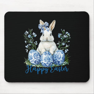 Frohe Ostertag Süßes Ei Hase Frauen feiern Ki Mousepad