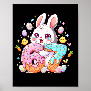 Frohe Ostertage 67 Hase sechs sieben Ostern 6 7Fro Poster