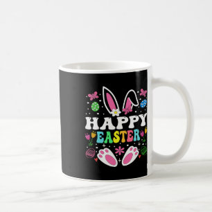 Frohe Ostertage, Süße Bunte Eier Jagens Frauen Kaffeetasse