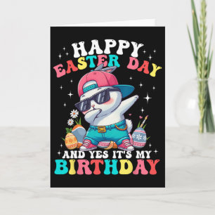 Frohe Ostertage Und Ja, es ist mein Geburtstag Bun Karte